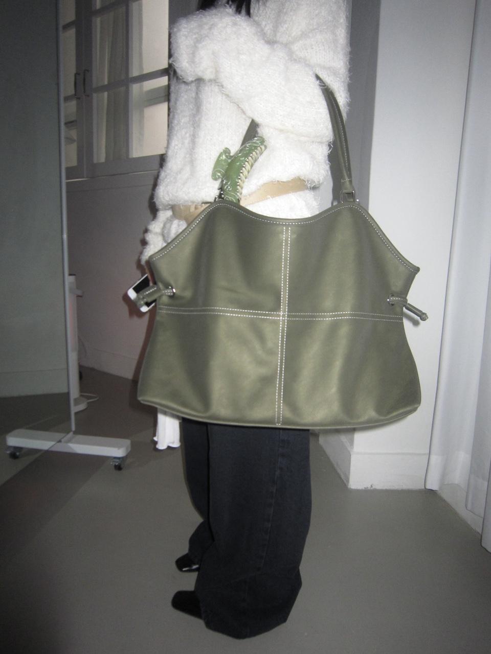 센지 스티치빅백 (2color)