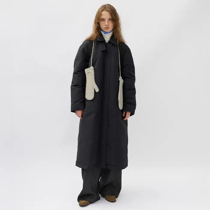 [3차] Duck Down Raglan Coat - Night Navy