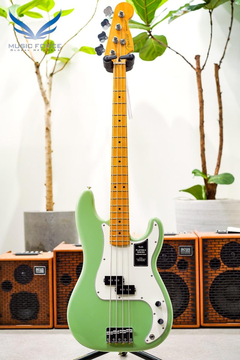 Fender Mexico Player II Series Precision Bass-Birch Green w/Maple FB (신품) 펜더 멕시코 플레이어 II 프레시전 베이스 - MX24048273