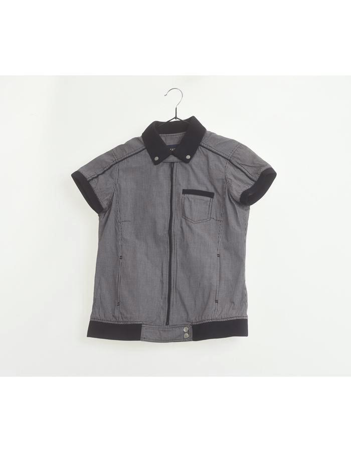 EASTBOY 이스트보이 코튼 반팔 집업 / WOMAN M