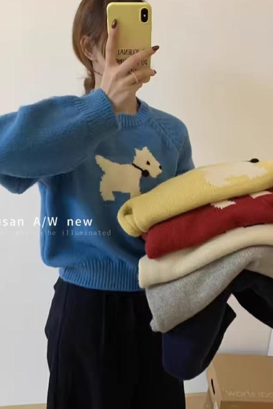 레이지 파피 나그랑 스웨터(6컬러)