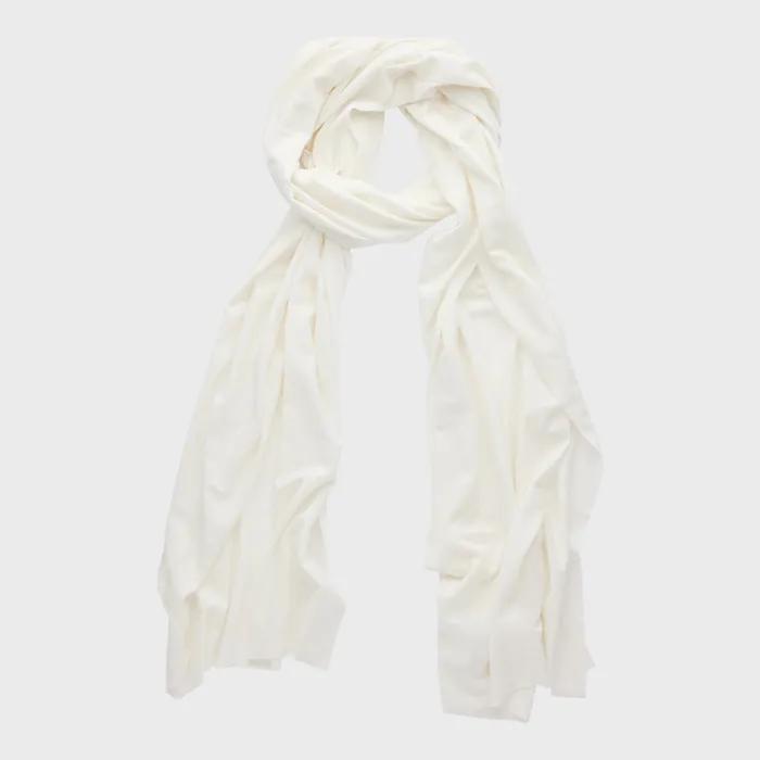 톤 화이트 저지 스카프 머플러 (TONE SCARF)