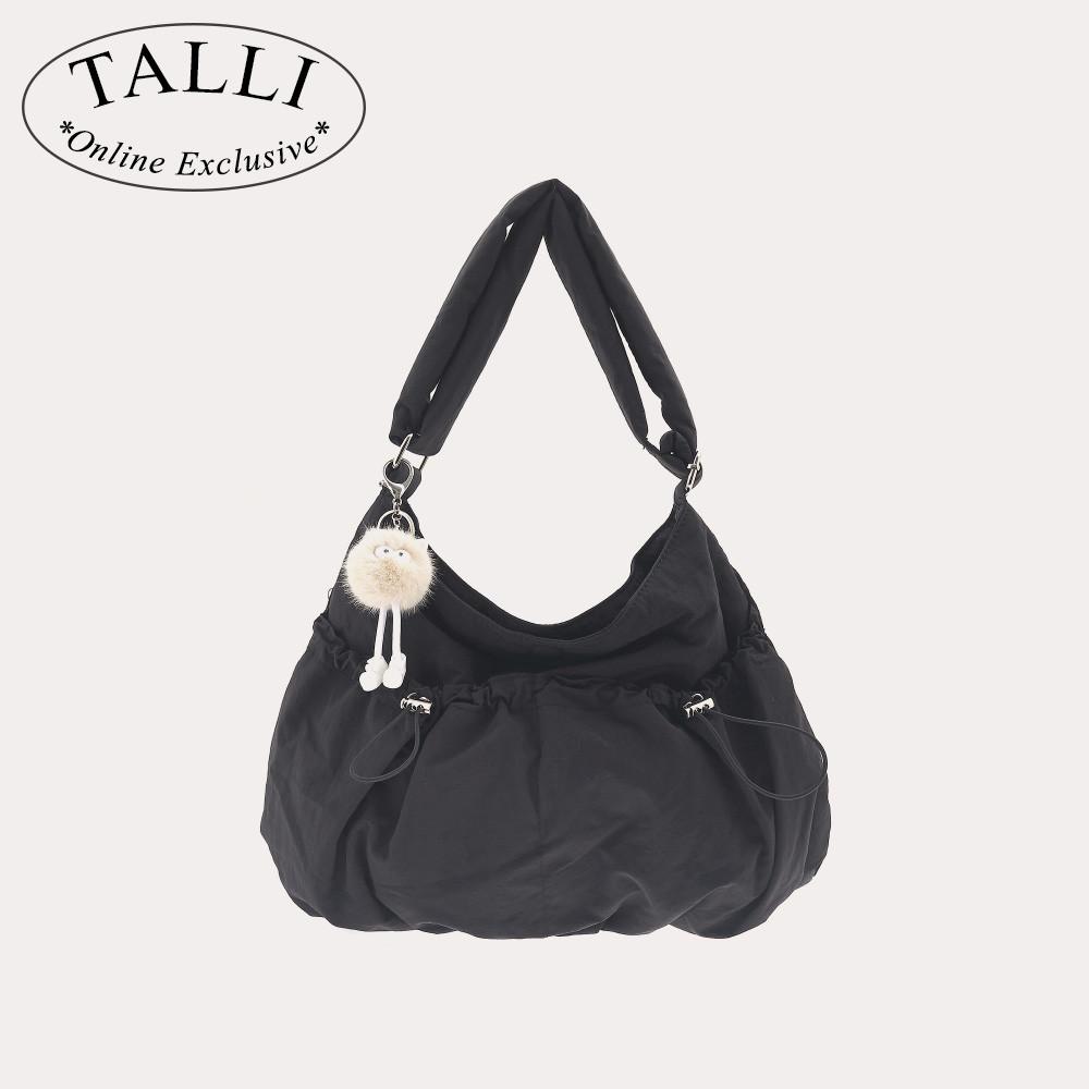 [디자이너브랜드-참장식증정]코지 스트링 포켓 숄더 블랙 TM7CES001BLKF