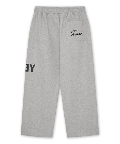 베이비 로고 큐빅 팬츠 그레이