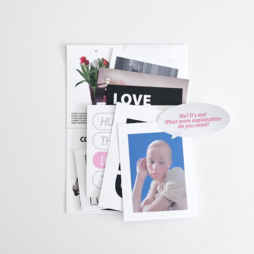 ID ME stickerpack 아이디 미 빈티지 키치 오브젝트 다꾸 스티커팩