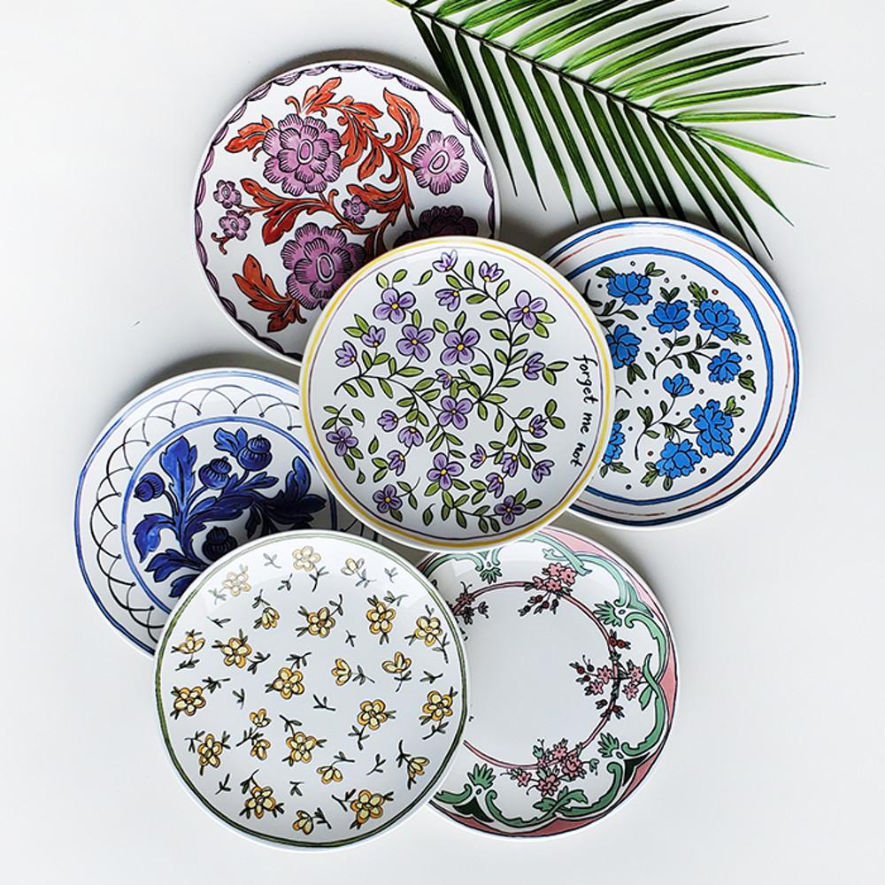 트위그뉴욕 몰리해치 8인치 접시 6종 헤리티지 포겟미낫