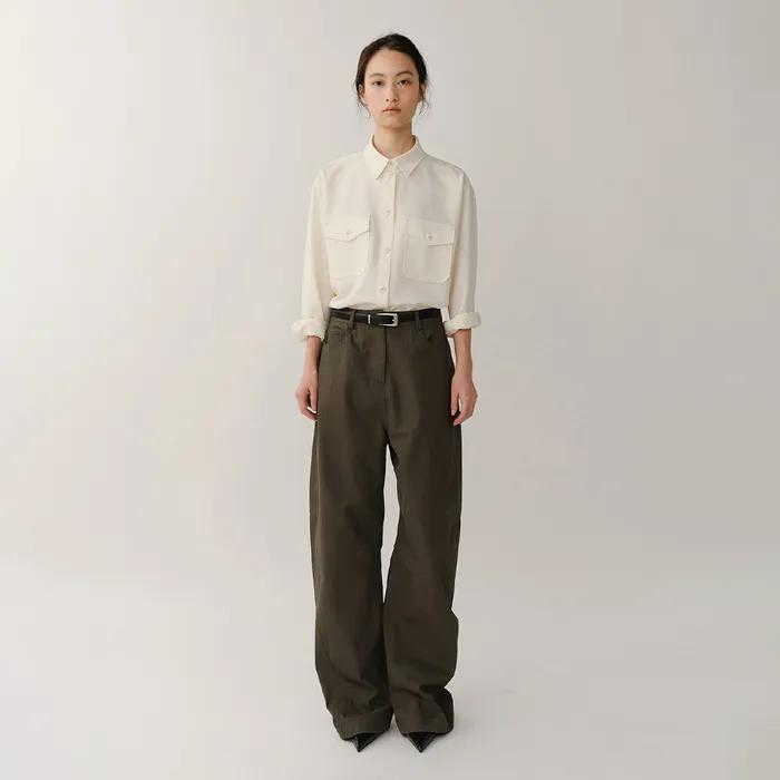 Gaius Round Pants Ash Gray