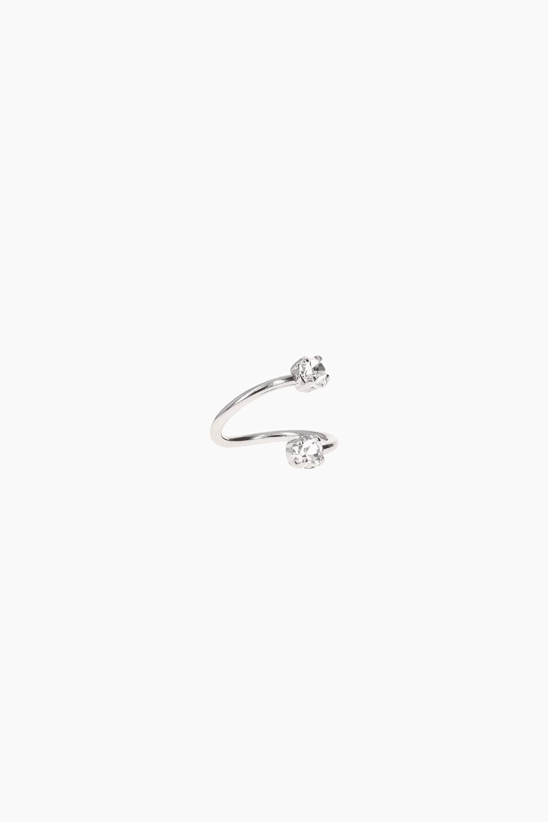 Juno silver mid-ring