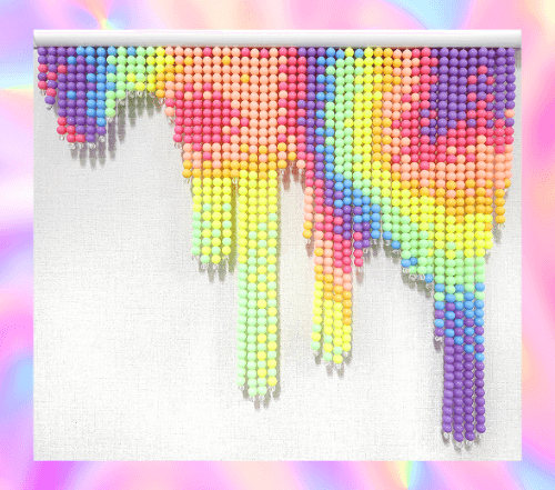 홀로그램 (小) 비즈발 DIY KIT