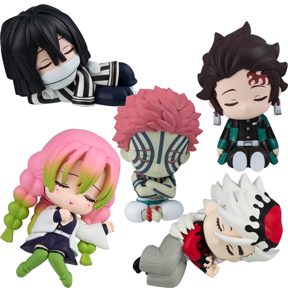 [26년 02월 발매] 반다이남코 캡슐 가챠 귀멸의 칼날 굿즈 네무라세타이 3탄 피규어 단품 (랜덤)