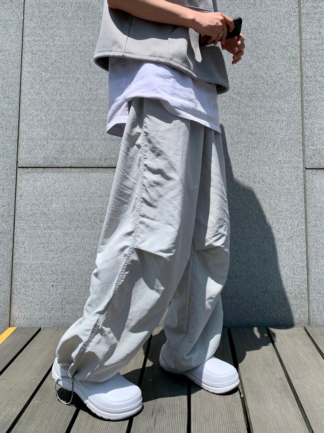 나일론 스트링 벌룬팬츠