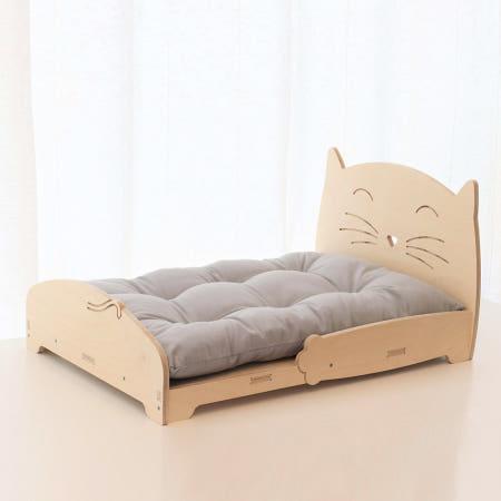 이런 상품 어때요? [모든펫] 원목 강아지 고양이 침대 애견 애묘 하우스 매트