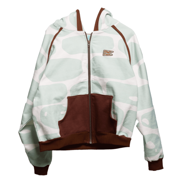 BRICK ZIP UP HOODIE