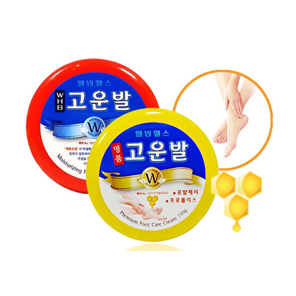 1+1 웰빙헬스팜 명품/WHB 고운발크림 풋크림  2개