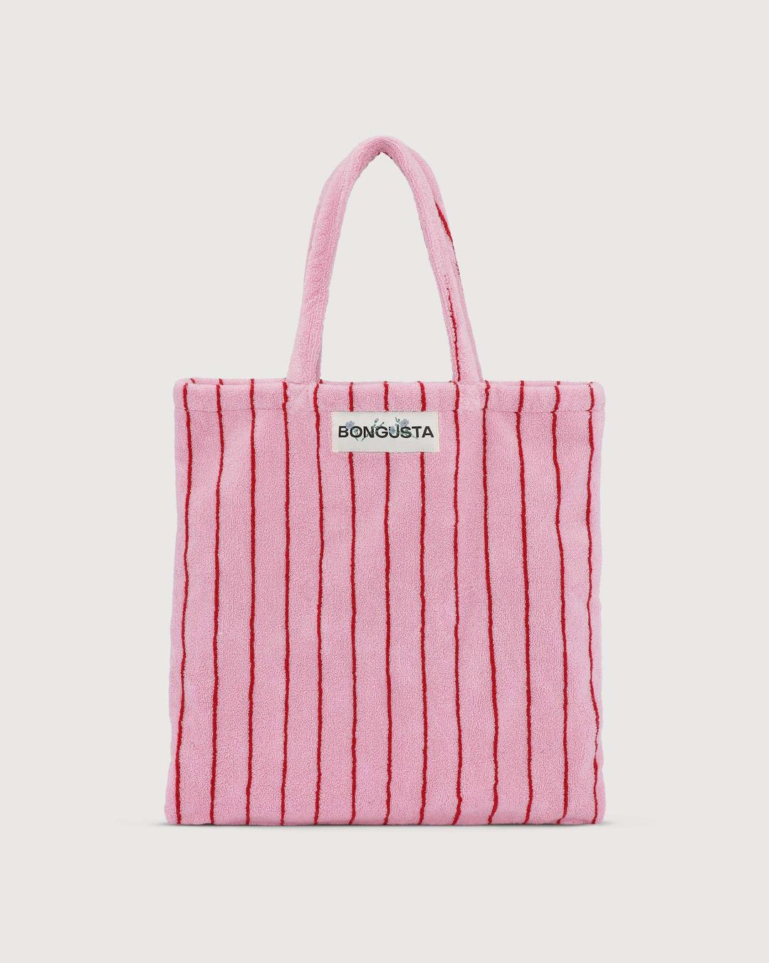 Naram Tote bag - Baby pink & Ski patrol - Baby pink & Ski patrol
