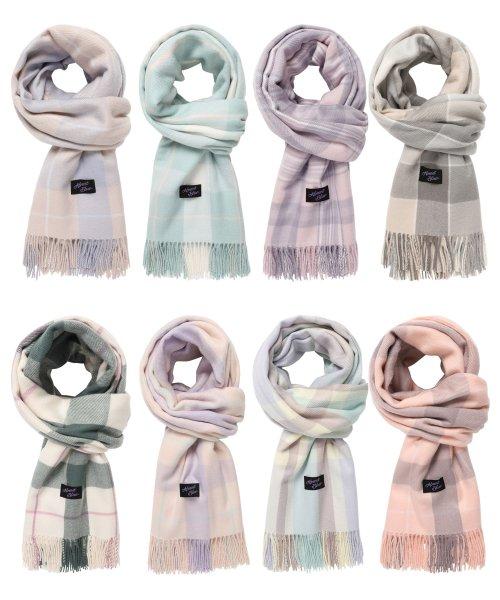 얼모스트블루(ALMOSTBLUE)  허그 체크머플러 11종 - 사이즈 & 후기 | 무신사