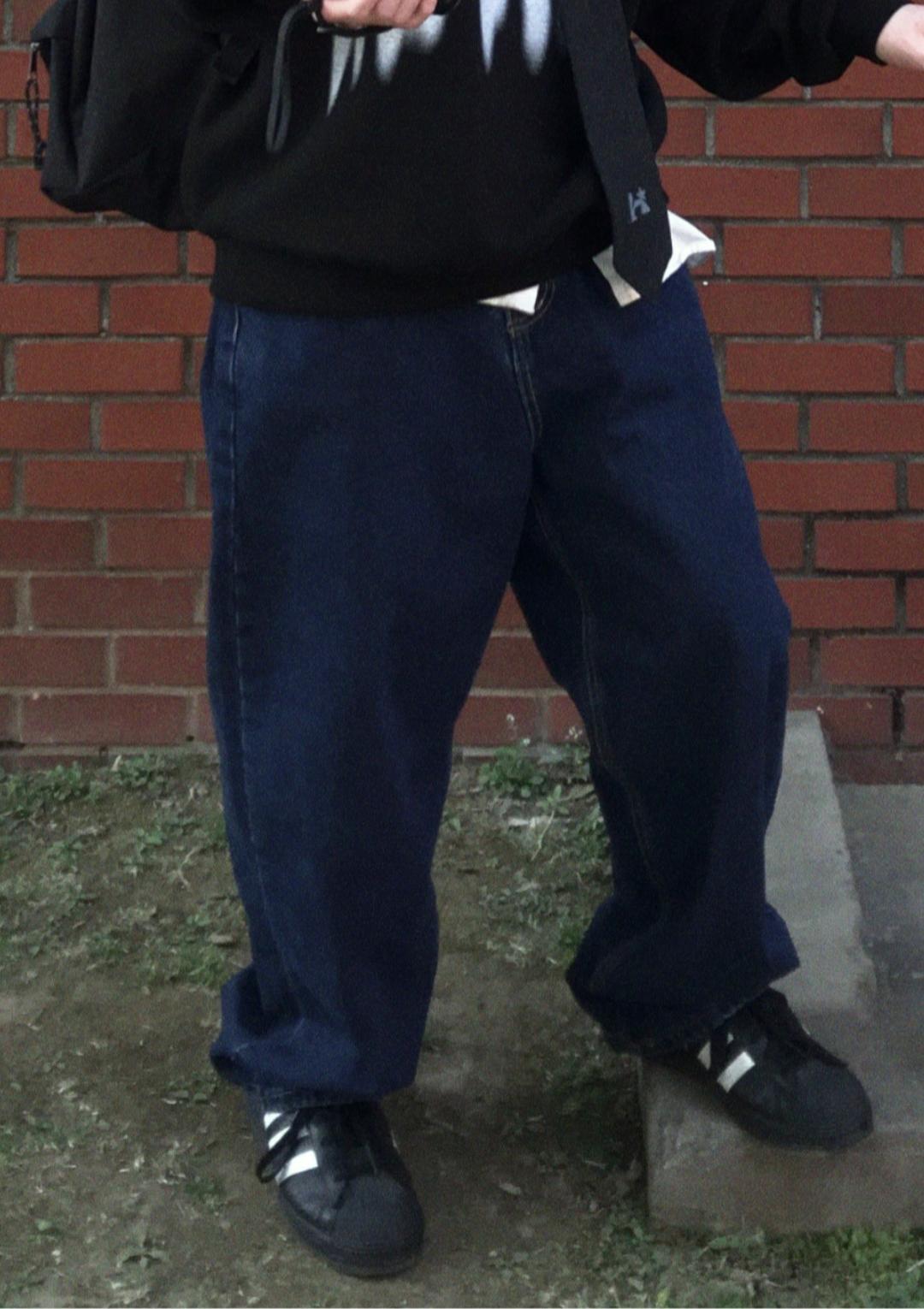NOS BASIC DENIM PT (DARK BLUE / DARK GRAY)