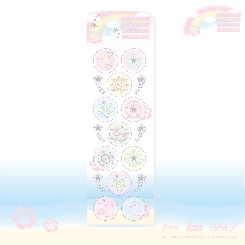 (40%할인)파스텔 미스트 스티커