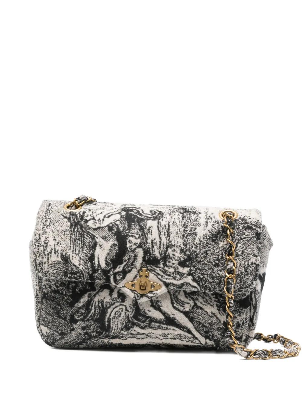 Vivienne Westwood 미디엄 아니타 체인 숄더 백 | 뉴트럴 | FARFETCH KR