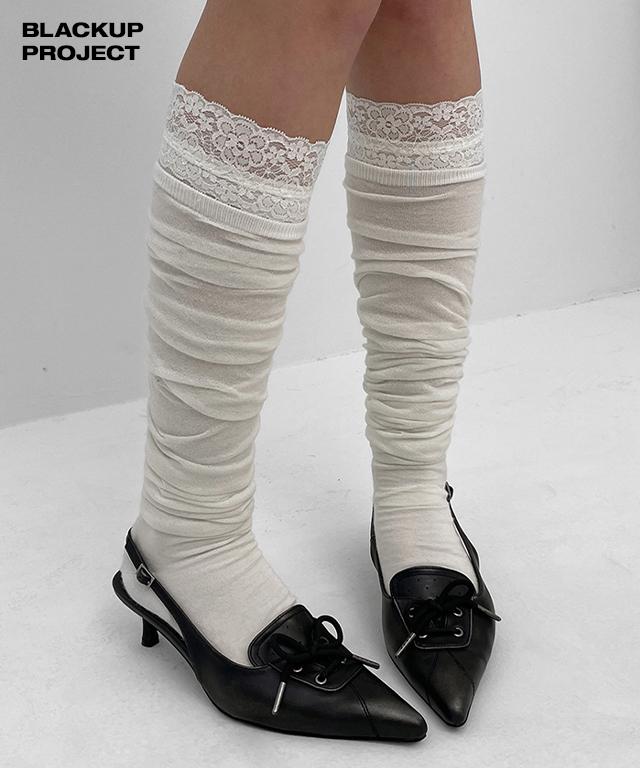 블랙업 [💚봄신상/MADE] 코틀렛 슬링백 스틸레토힐