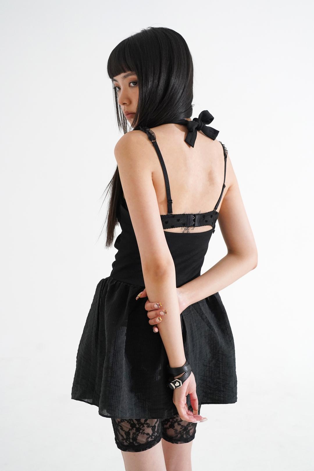 Shell line 3-way dress 001