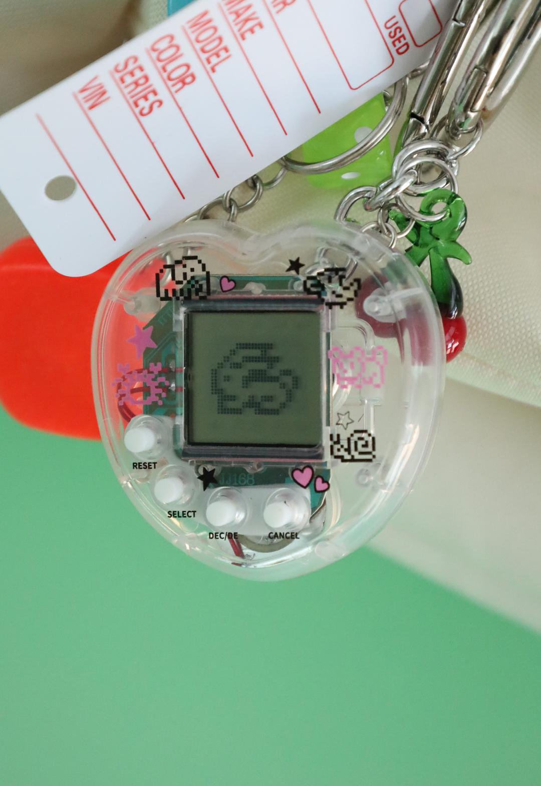 (주문제작 5-7일소요) Retro dot keyring