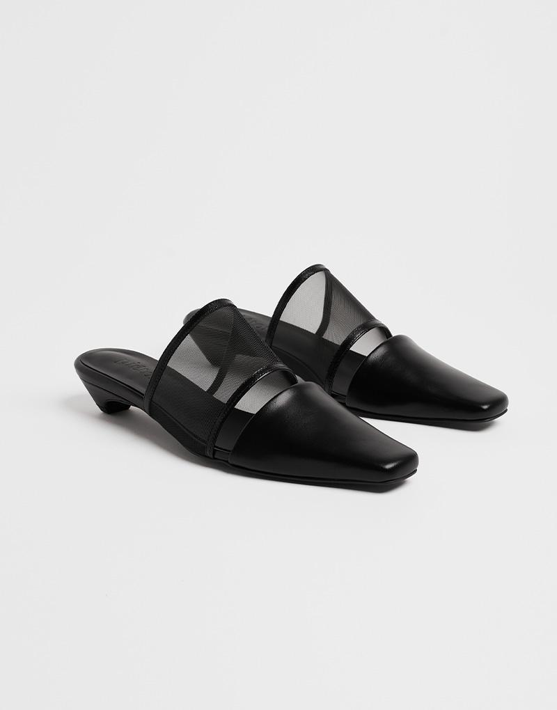 LEKA mesh slide_black