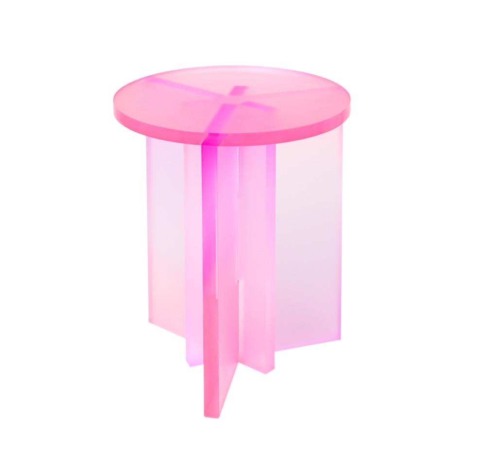 Tri - Stool Pink / 트라이 스툴 핑크 / 스툴 / Numeral Series / 수사연작 시리즈