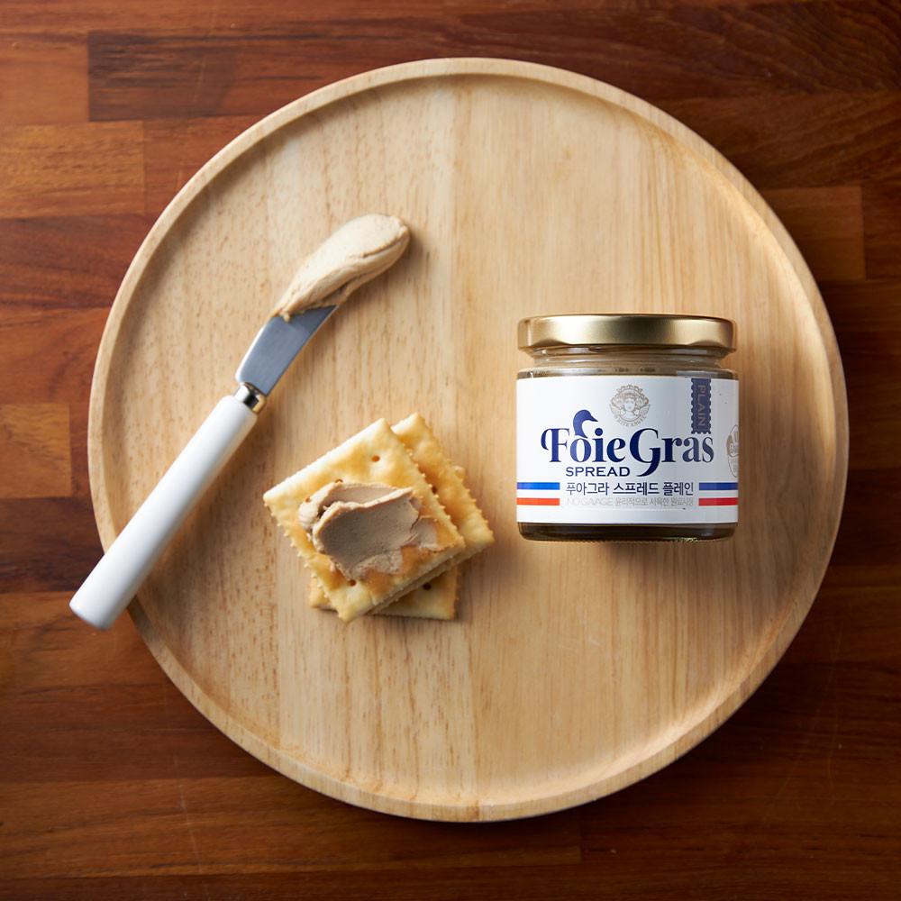 화이트엔젤 국내산 푸아그라 스프레드 125g 플레인