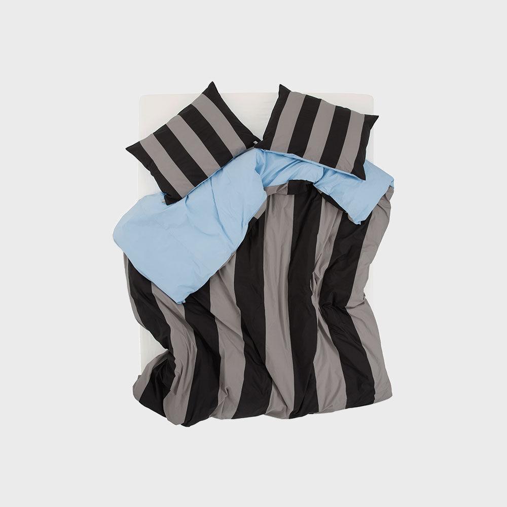 Pappardelle duvet cover - black