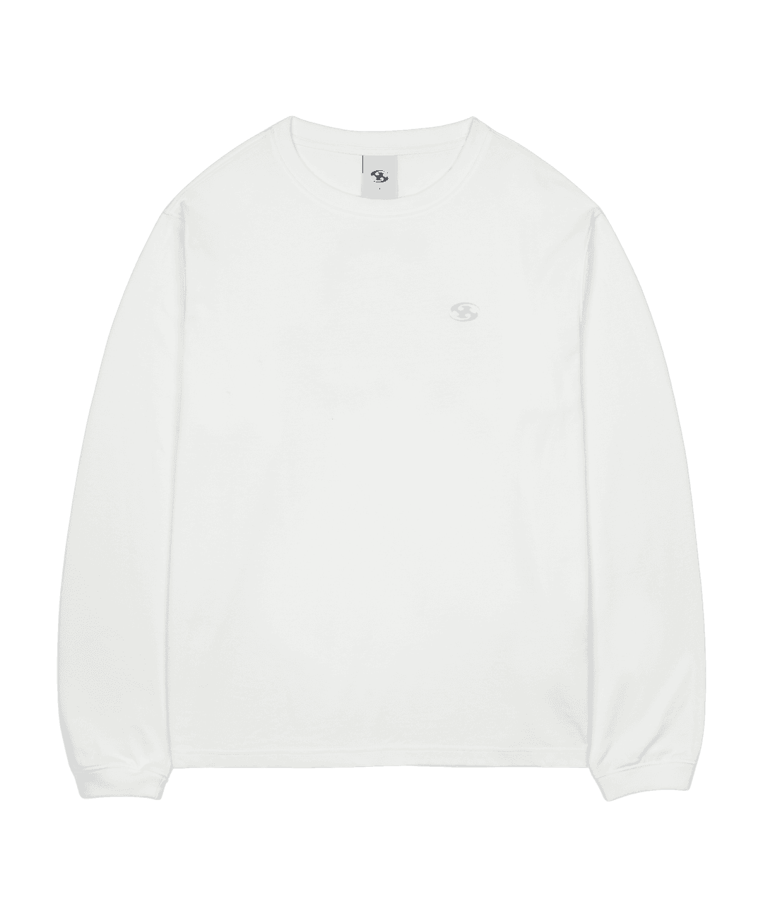LOGO LONG SLEEVES [WHITE]