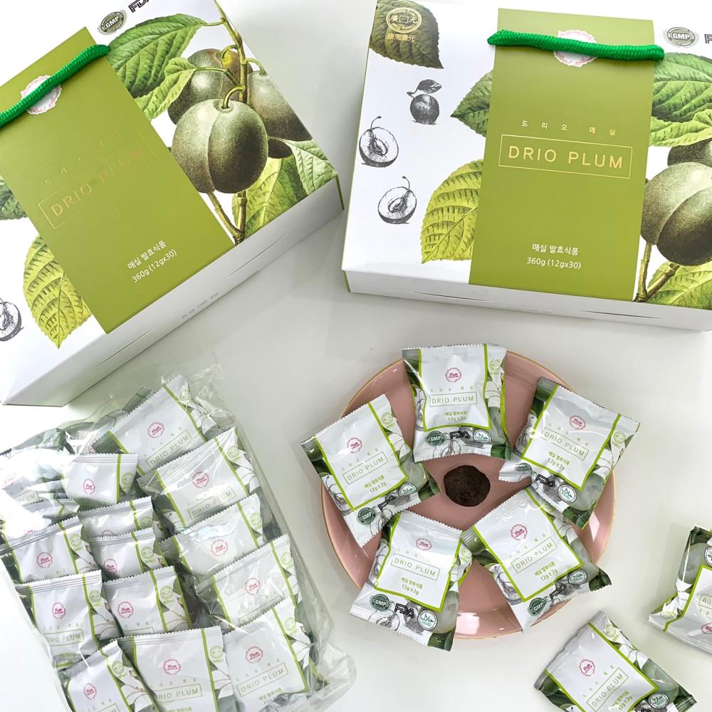드리오매실 발효 똥 매실 플럼 1박스 30개입 세인트린느
