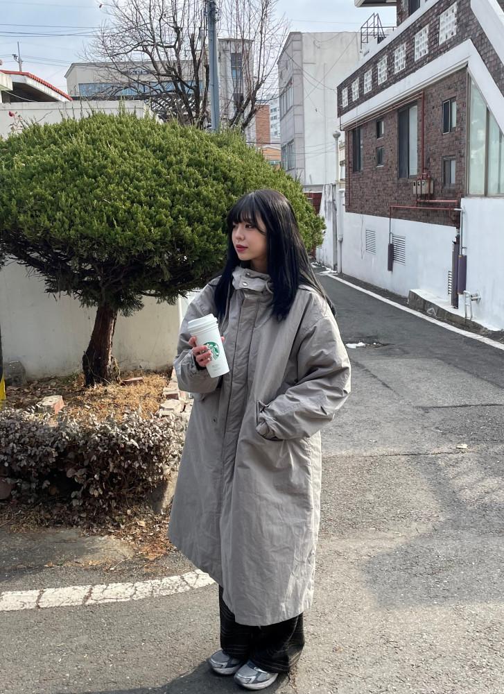 4season hood fishtail parkar 포시즌 후드 피쉬테일 파카