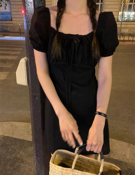 가내스라 사브르 미니원피스 (블랙)