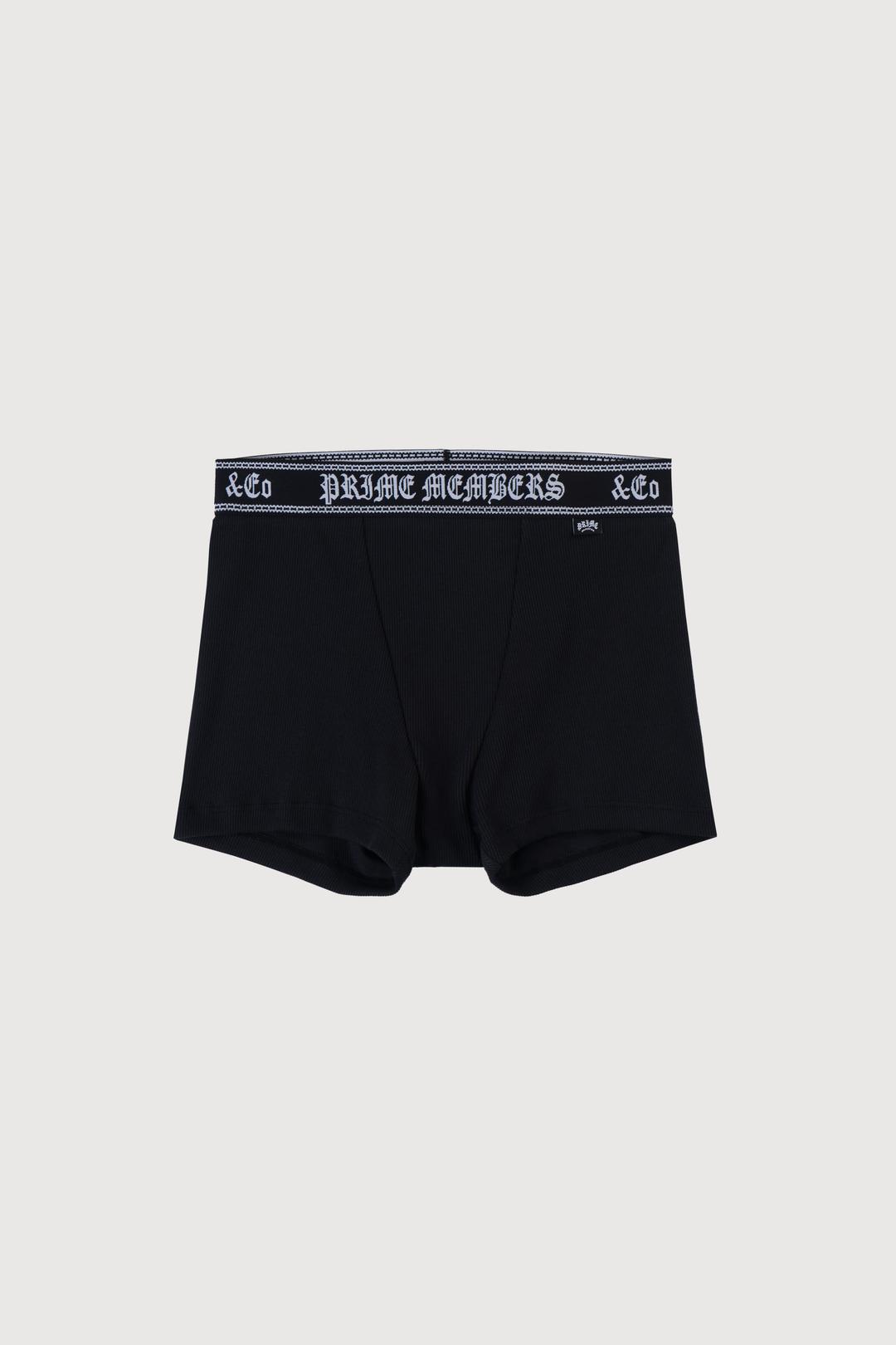 Prime Taped Boxer Briefs Black Size. 2