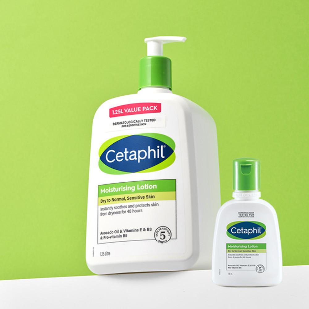 세타필 모이스춰라이징 끈적임 없는 저자극 대용량 로션 1.25L(+118ml 로션)