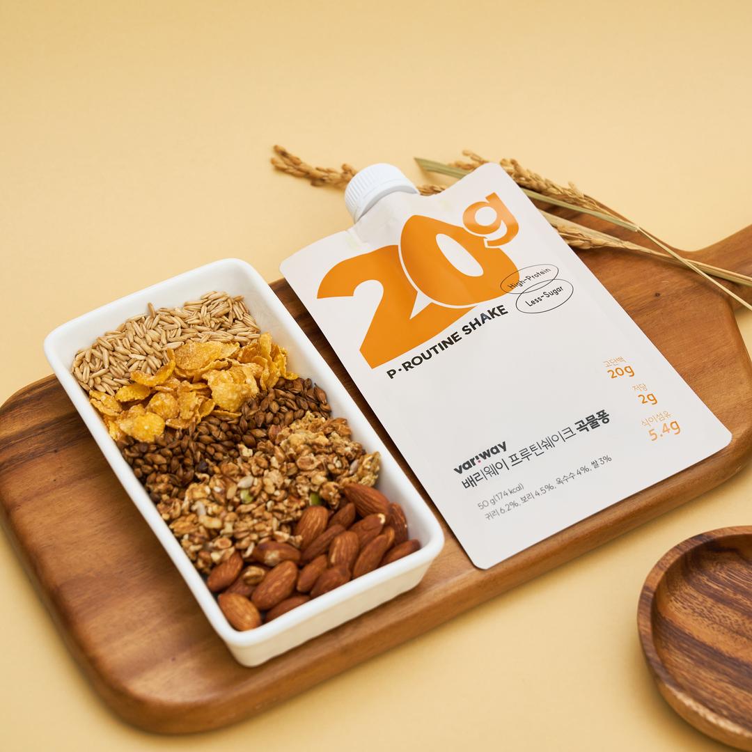 프-루틴 쉐이크 곡물퐁 (50g, 7개입)
