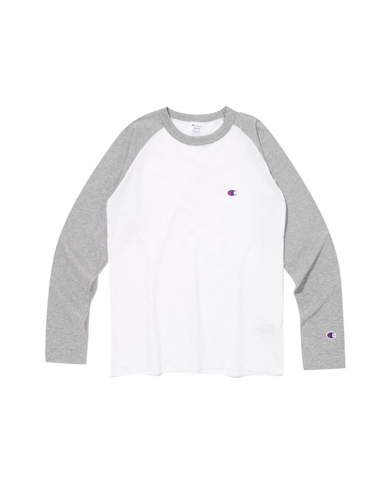 챔피온 [ASIA] C로고 나그랑 긴팔티셔츠 (NORMAL GREY) CKTS3F202G2