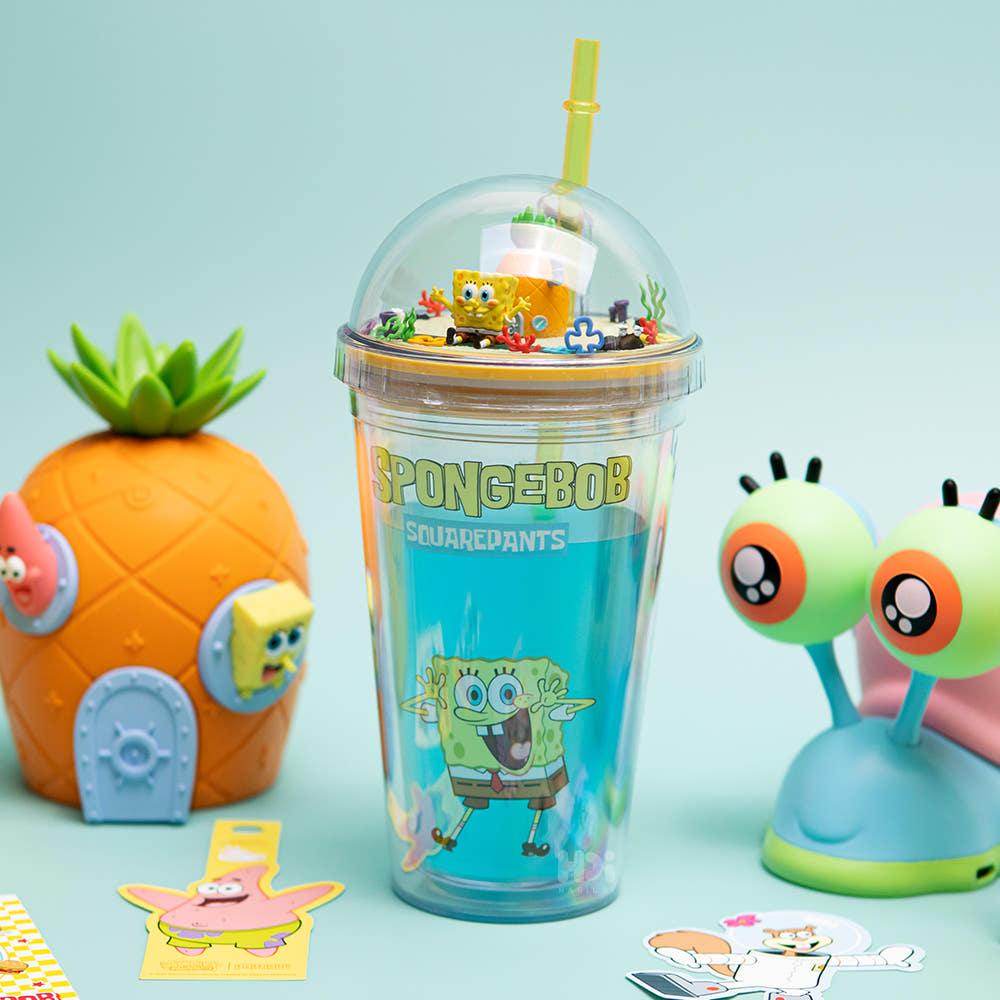 스폰지밥 아이스 텀블러 물통 물병 집들이선물