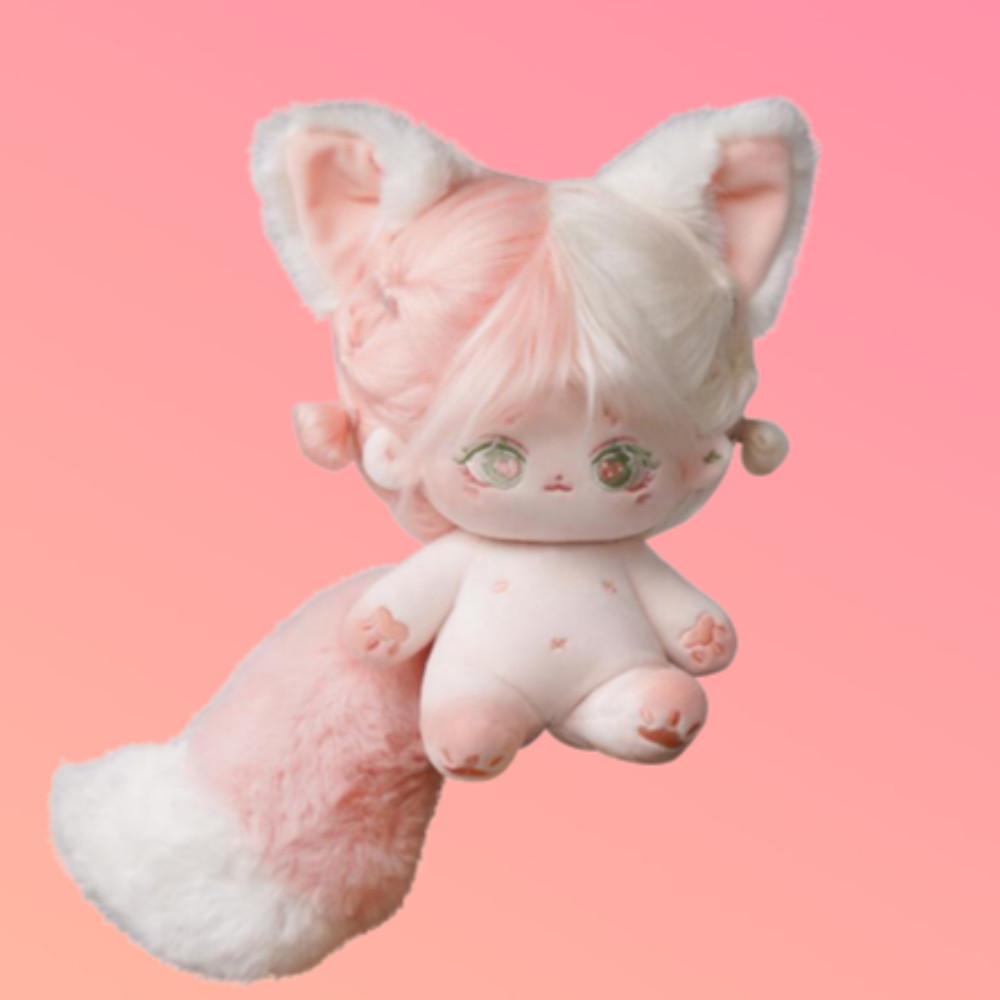 햄과니 20cm 아이돌인형 무속성 솜인형 분홍여우
