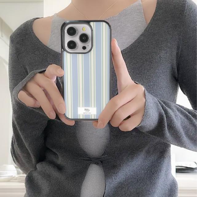 나인틴프라이데이 맥세이프 선택가능❤️ 갤럭시 Z플립 7 스트라이프 줄무늬 빈티지 에폭시 범퍼 케이스 폰케이스 아이폰케이스 갤럭시케이스 핸드폰케이스 아이폰 17 16 15 14 갤럭시 S25 S24