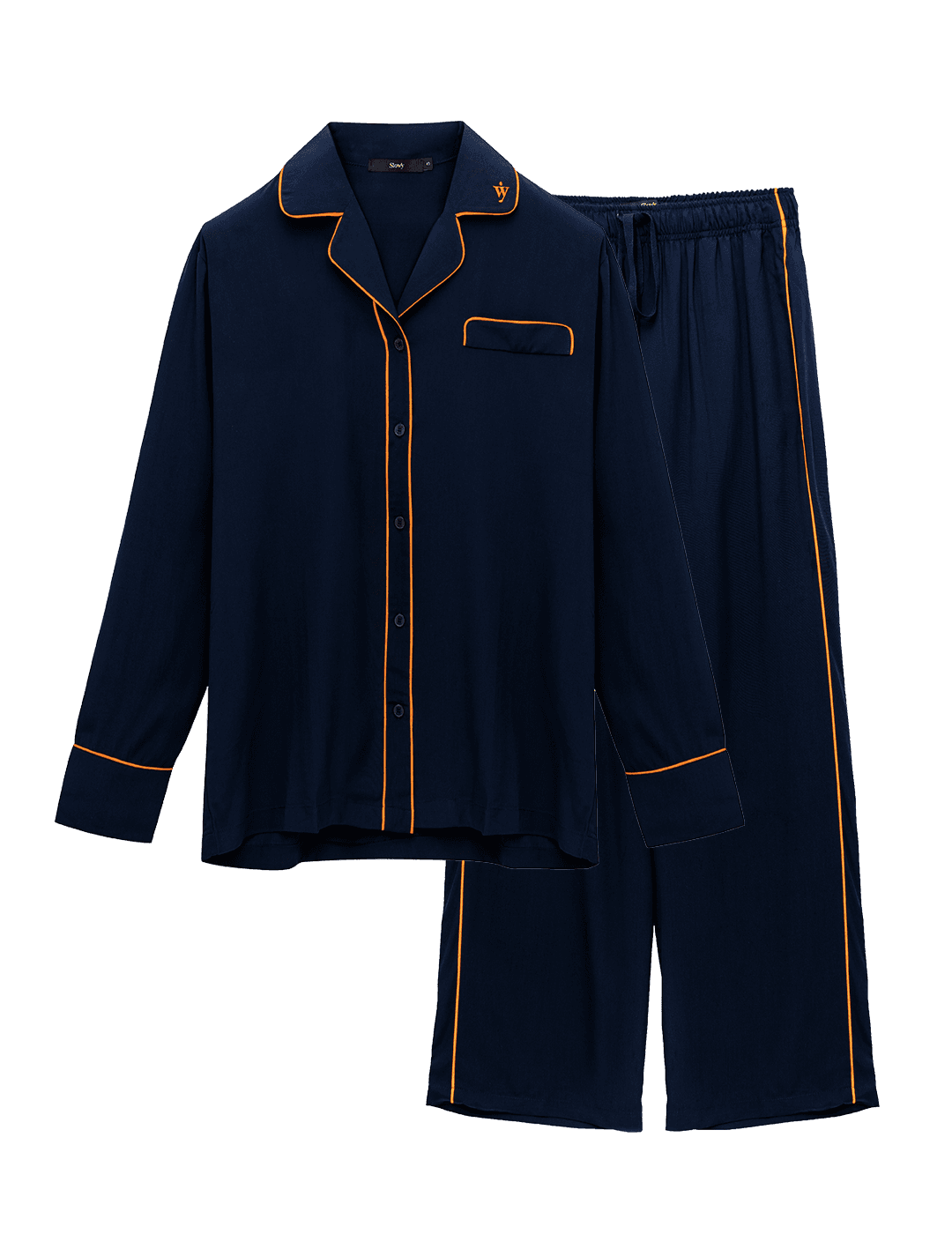 [모달] 슬로이 실키 파자마 (남/여)_Midnight Seoul