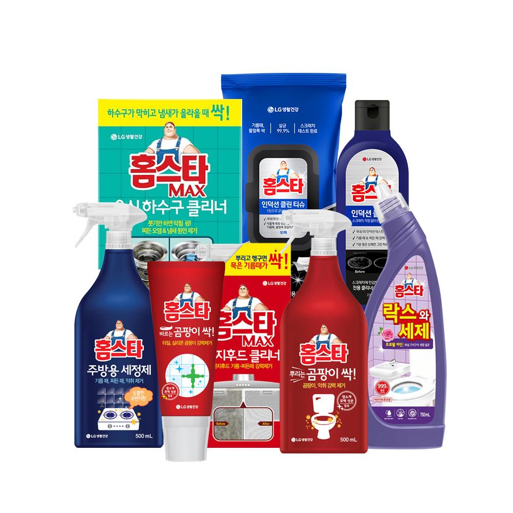 홈스타 화장실 청소 욕실 물때 찌든때 곰팡이 살균 초특가 외 10종