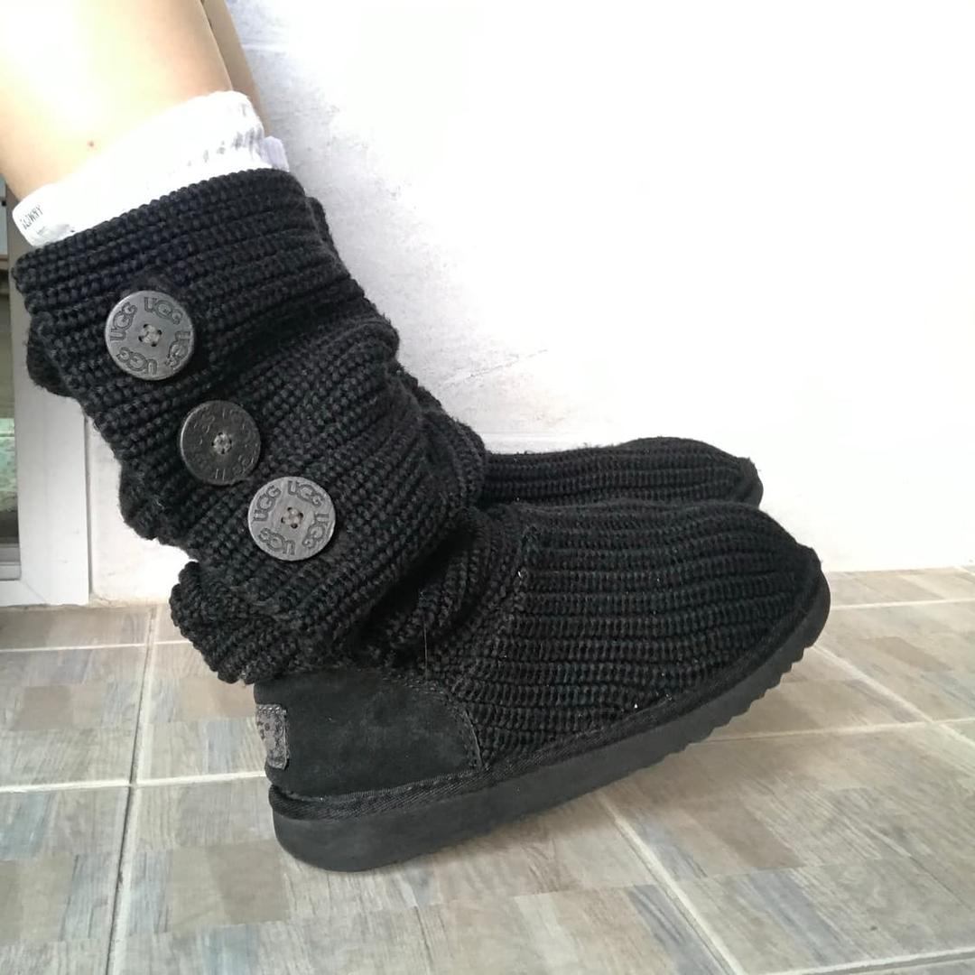 Ugg cardy knit boots 어그 카디 니트 부츠 블랙 | 후루츠패밀리