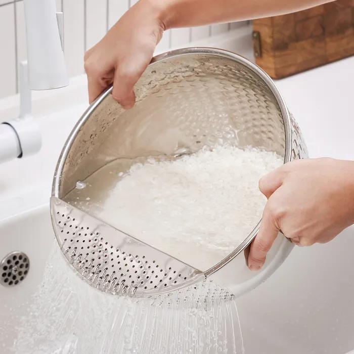 스텐 멀티 워시볼 24cm [쌀 라이스 세척]