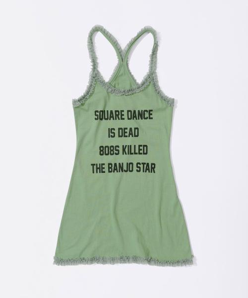 Acid Farm Mini Dress Acid Green