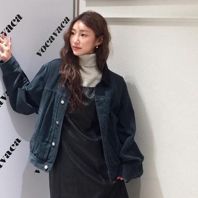 Washed Denim Jacket VC2478JK704M