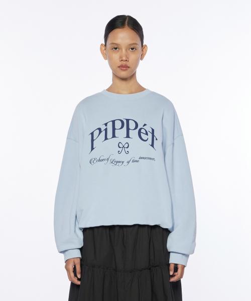 Ribbon Symbol Sweatshirt (sky blue)