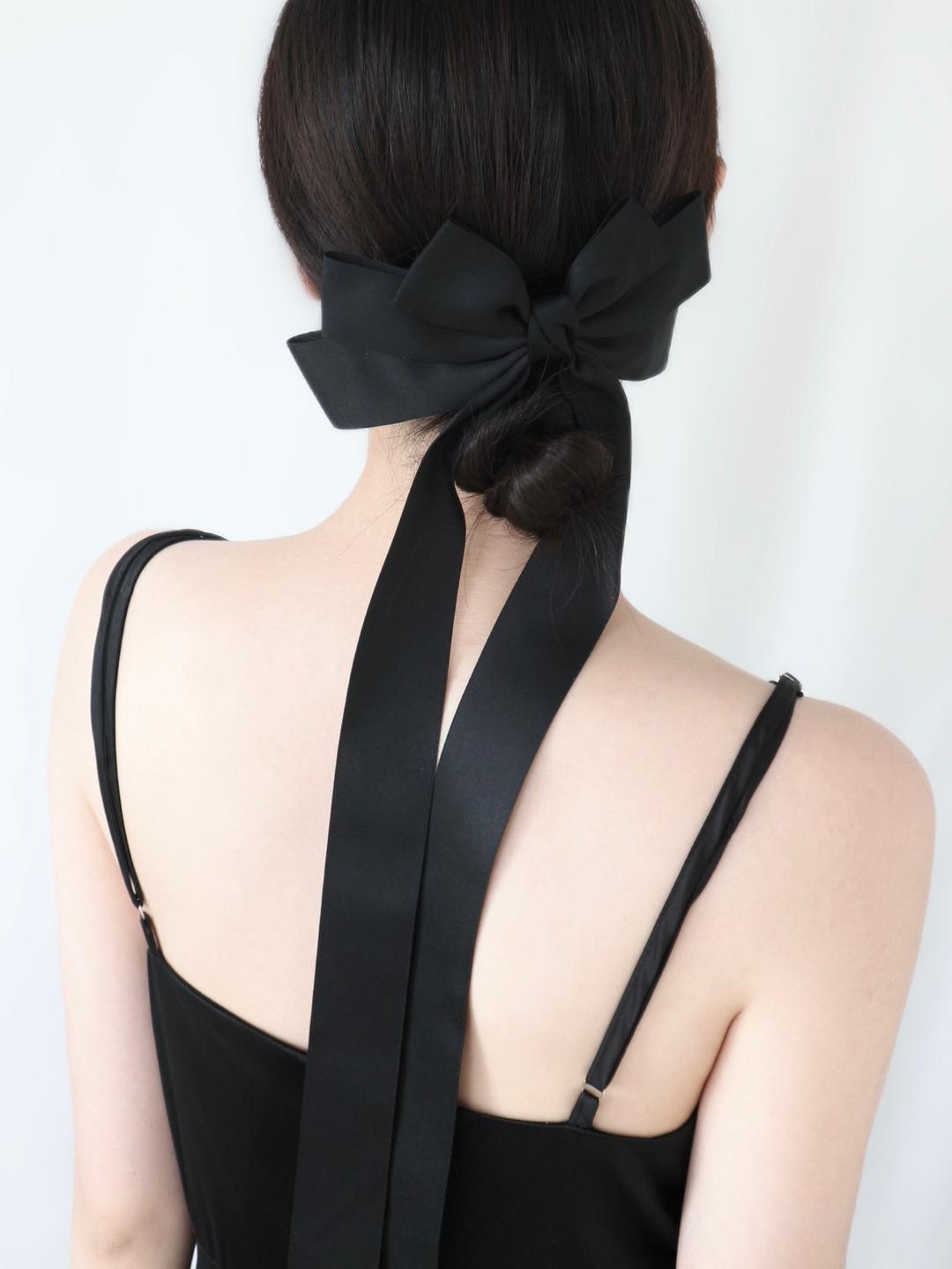 SPECIAL LONG RIBBON HAIRPIN (2COLOR)