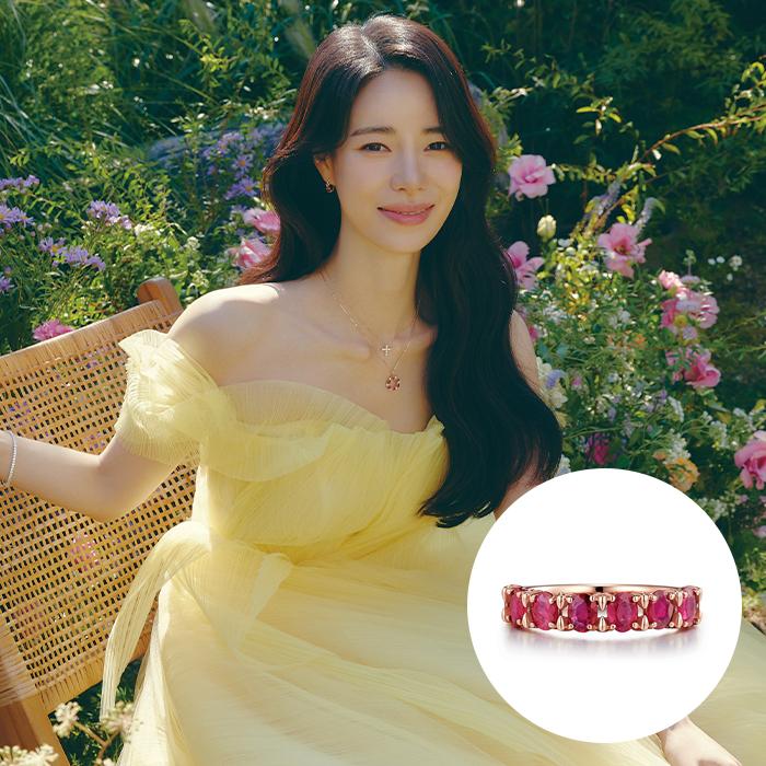 [임지연 PICK] 돌체판타시아 루비 반지_222200009